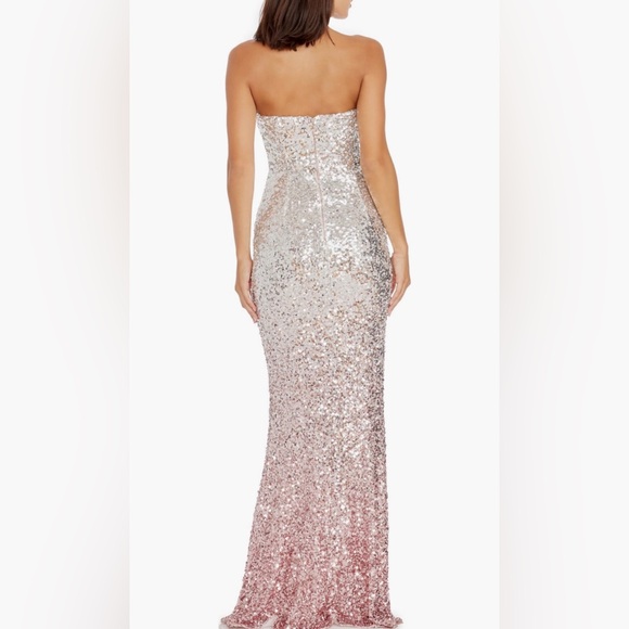 Dress The Population Sequin Gown-Small - Picture 2 of 9